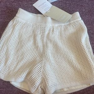 Sweater shorts set